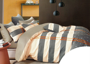 Bedding 160 x 200 3 pcs Cotton Satin no. A1519