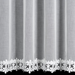 Firana 350 x 155 Dekoracyjna Gotowa Kaja Biały