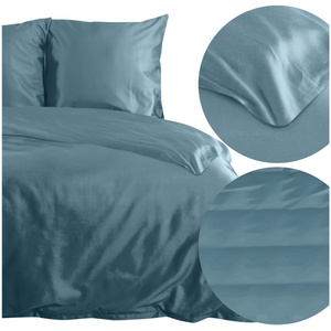 Satin bedding Nova3 Petrol 200x220NP 3 parts