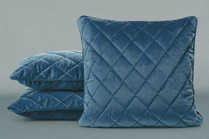 Poszewka Velvetowa Velvet 28 50 x 50 Granatowy
