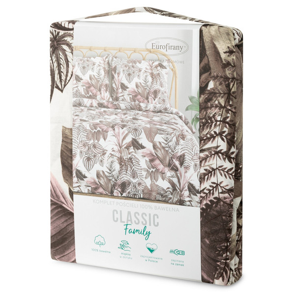 Pościel 220 x 200 3cz Bawełniana Classic Davos 2A