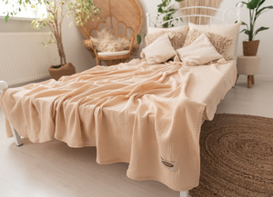 240 x 210 Decorative Muslin Bedspread 15