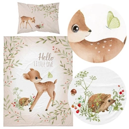 Pościel 100 x 135 Bawełna Dziecięca Maya Mo 4488B