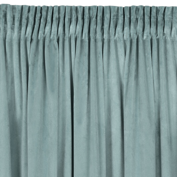 Zasłona 140 x 270 Dekoracyjna Welwet Melanie Szałwia