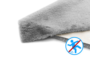 Rug 40 x 60 Soft Plush Fur Rabbit 101