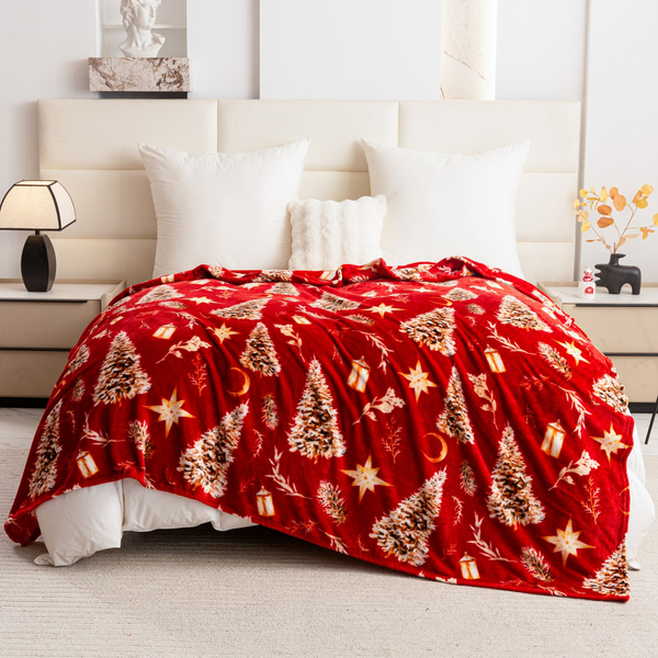 Koc 200 x 220 Mikrofibra Świąteczna Donato 14