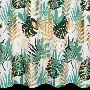 Curtain 140 x 250 Decorative Przel Malta Ziel+Zł