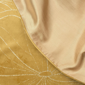 Bieżnik 35 x 220 Dekoracyjny Velvet Blink18 Złoty