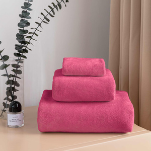 Towel 50 x 90 Microfiber Active 380 g/m2 Fuchsia