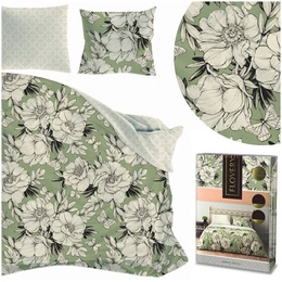 Bedding 160 x 200 3pc Cotton Flovery 002