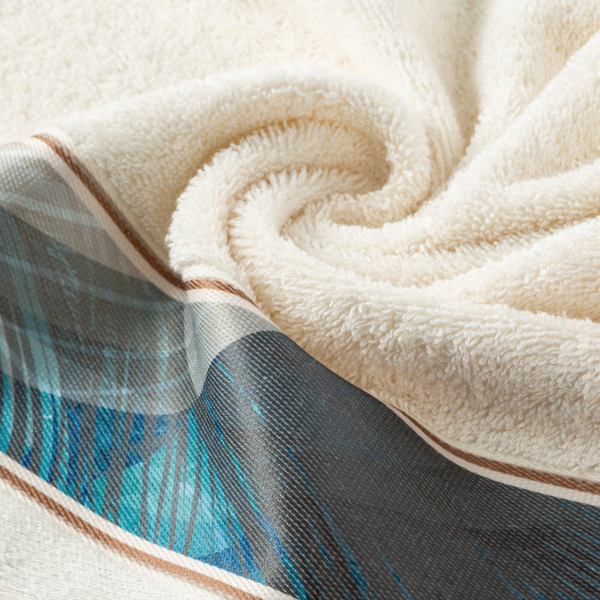 Eva Minge Bath Towel Eva3 50 x 90 Cream