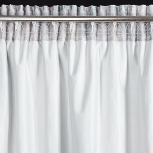 Zasłona 140 x 270 Dekoracyjna Velvet Tina Srebrny