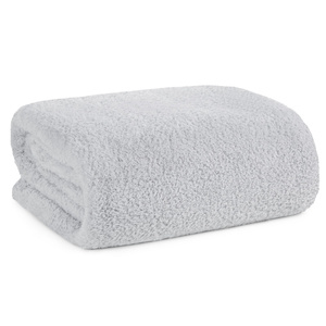 Blanket 170 x 210 Microfiber Lamb Lori Silver