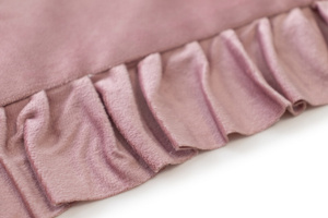 Table Runner 40 x 160 Decorative with Ruffles Ligia 05