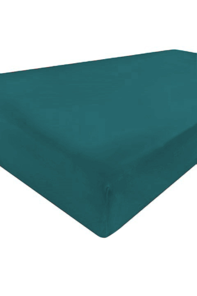 100 x 200 Satin sheet with elastic Gold 34