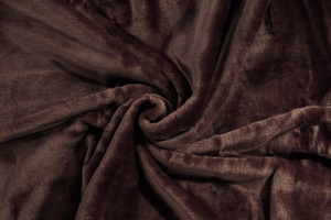 Uniform Acrylic Blanket A-012 Chocolate 160x210