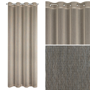 Curtain 140 x 250 Decorative Eyelets Adela Beige