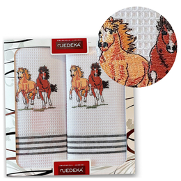 Kitchen Cloths 50x70 Embroidered Bari 2 pcs No. 13