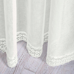 Curtain 300 x 270 Decorative Celia Tape White