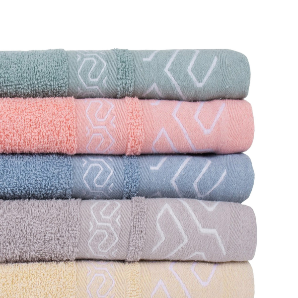 Komplet Ręczników 70 x 140 6szt. Bawełna Narcis 06