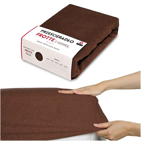 Prześcieradło 80 x 140 Frotte z Gumką Gaja 23