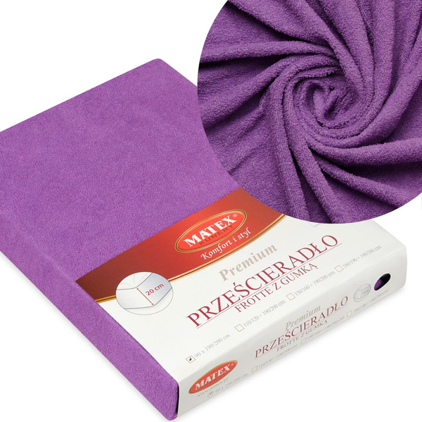 220 x 200 Terry sheet with elastic PREMIUM 22