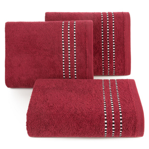 Fiore Bath Towel (16) 30 x 50 Red
