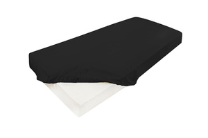 140 x 200 Satin sheet with elastic Gold 48