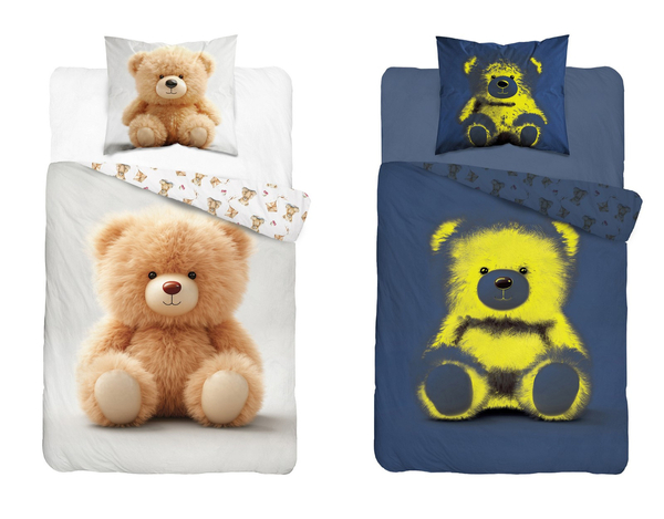 Pościel 140 x 200 2cz FLUO Młodzieżowa Jaime 5416A