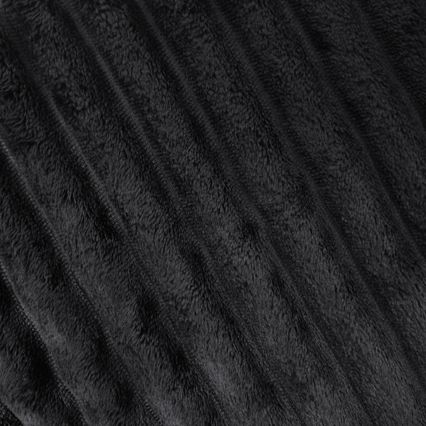 Blanket 200 x 220 Microfiber Stamped Stripes Nuvio 08