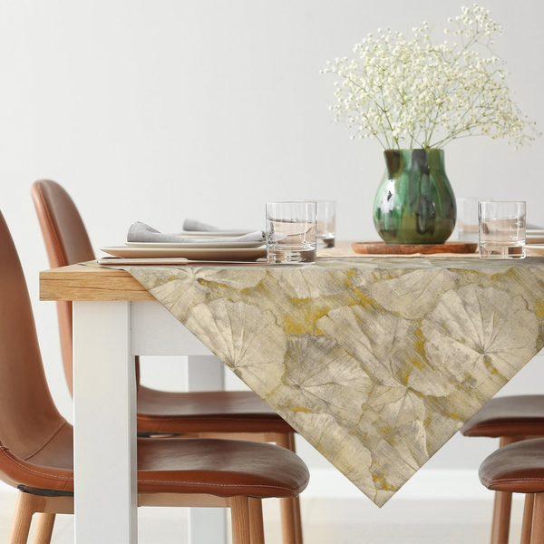 Tablecloth 85 x 85 Decorative Cagua Mustard