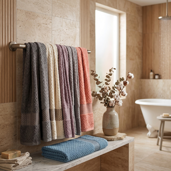 Komplet Ręczników 70 x 140 6szt. Bawełna Narcis 10