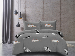 Bedding 140 x 200 2cz Satin Maria 2518