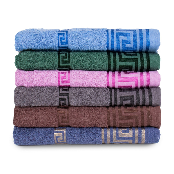 Set of Towels 70 x 140 6pcs. Cotton Narcis 12