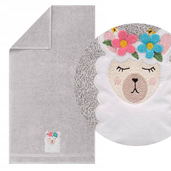 Towel 50 x 90 Children's Cotton 450g Lama