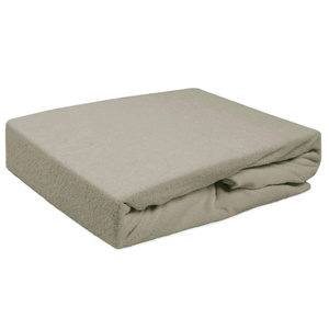 Terry sheet with elastic 156_D Grey 140x200