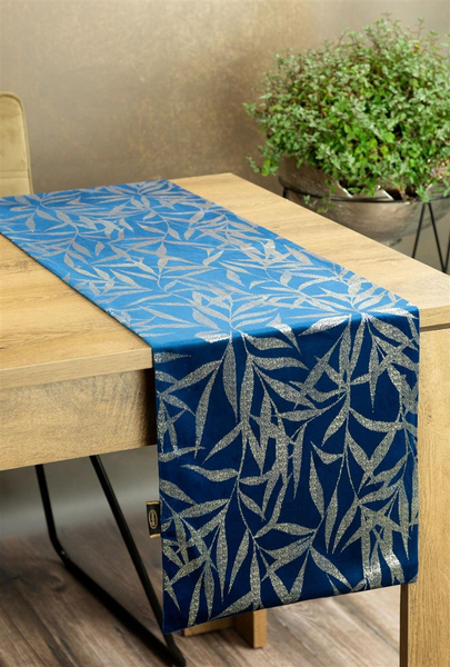 Runner 35 x 180 Decorative Velvet Blink15 Navy Blue