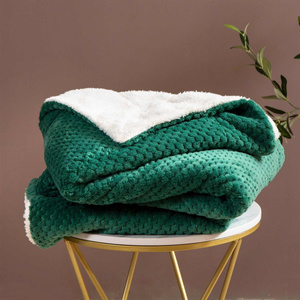 Blanket 150 x 200 Microfiber Lamb Sherpa Butte