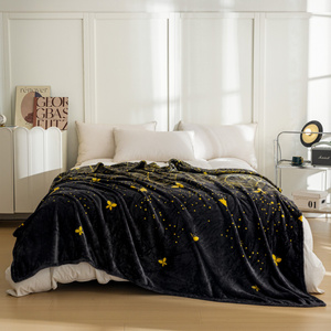 Koc 200 x 220 Mikrofibra Gładka Inger 10