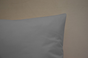 Cotton pillowcase 50 x 70 Solid Ola Graphite Graphite