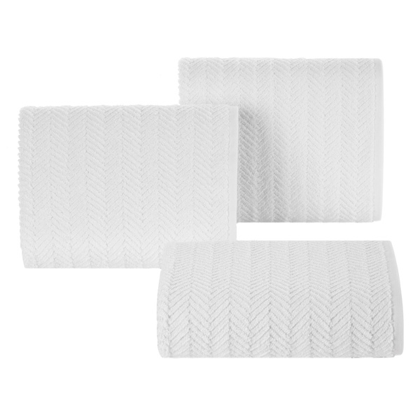 Ręcznik 70 x 140 Kąpielowy Frotte Etno 01 Biały