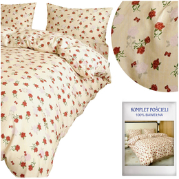 Bedding set 200 x 220 3 pieces Cotton Satin no. A1824