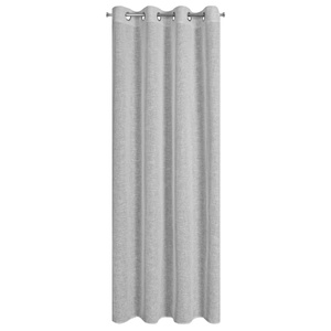 Curtain 140 x 250 Decorative Swivels Amari Steel