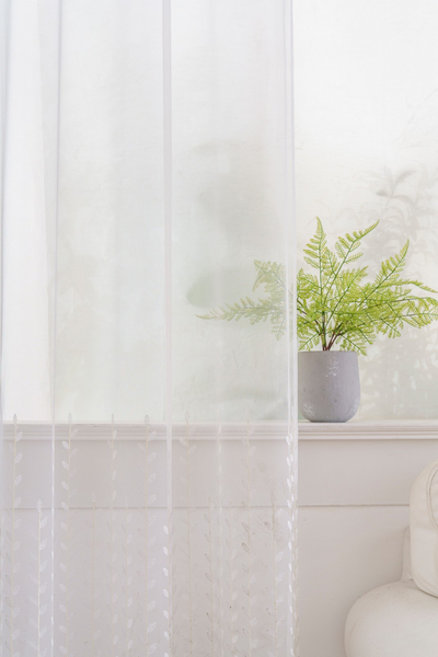 Decorative Curtain 145 x 250 Eyelet Cruz Voile02