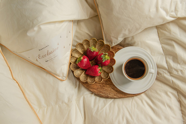 Kołdra 200 x 200 Ciepła Exclusive Dream Krem