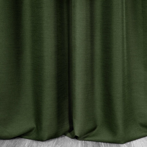 Style Decorative Curtain 140 x 250 Dark Green