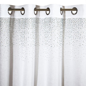 Madie Decorative Curtain 140 x 250 White Throw