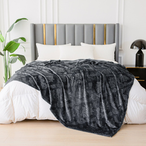 Blanket 200 x 220 Microfiber Embossed Clemente 02