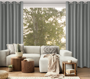 Ready Curtain Selina 140 x 250 Eyelets Steel