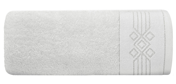Ręcznik 70 x 140 Kąpielowy Bawełna Kamela 01 Biały